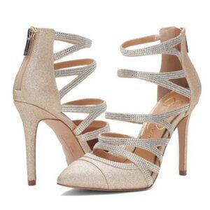 NEW! Jessica Simpson Champagne Parminda Pump - Size 8/39 🚛